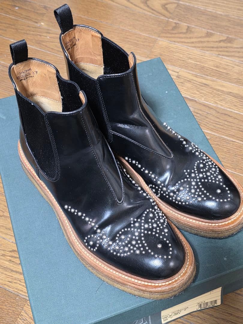 church'sスタッズチェルシーブーツ 楽天市場】Church's チャーチ NIRAH スタッズ装飾サイドゴアチェルシー