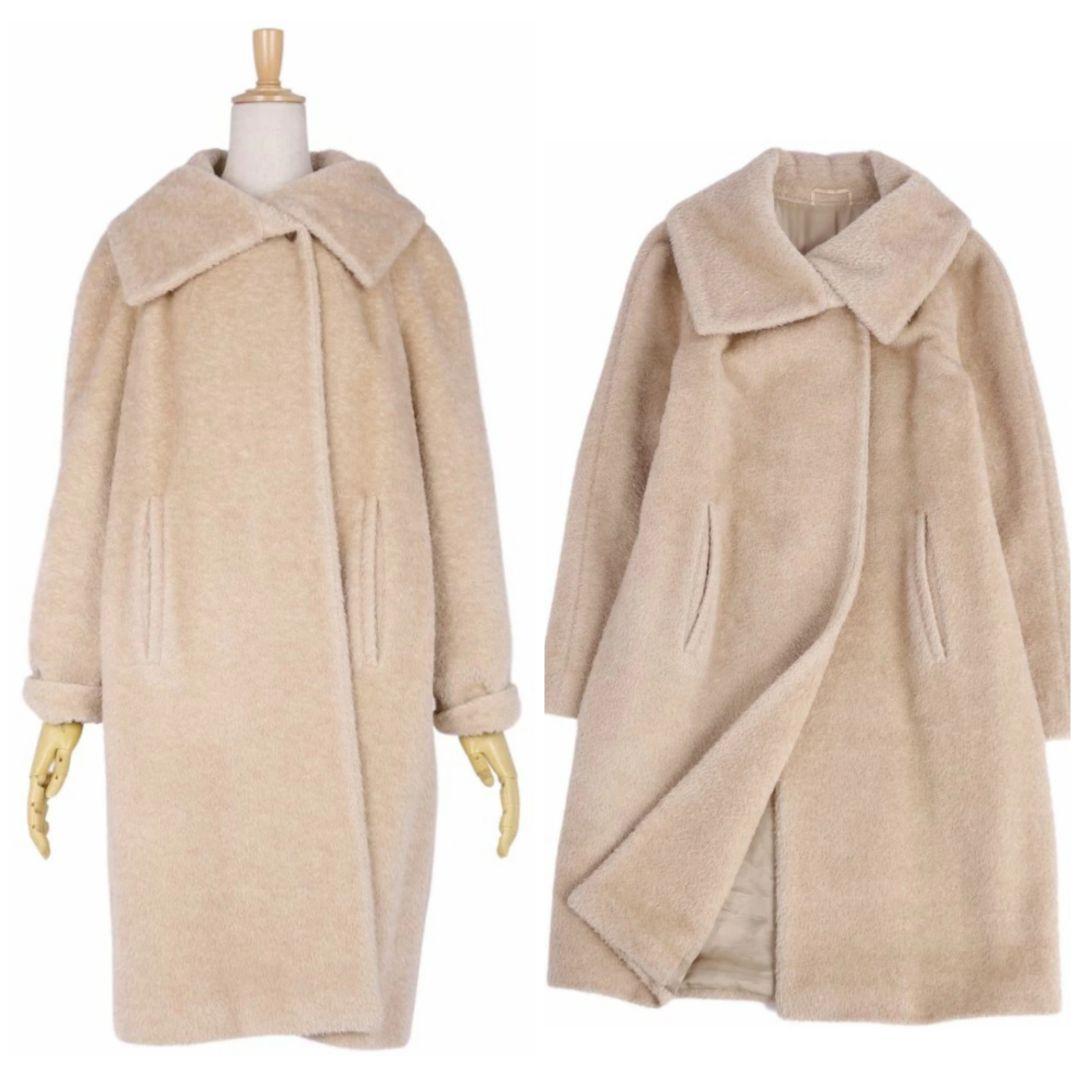 極美品✨マックスマーラ　テディベアコート　ロングコート　アルパカ混　38⑥ Max Mara（マックスマーラ） 極美品☆Max Mara 2023年製 テッドガール