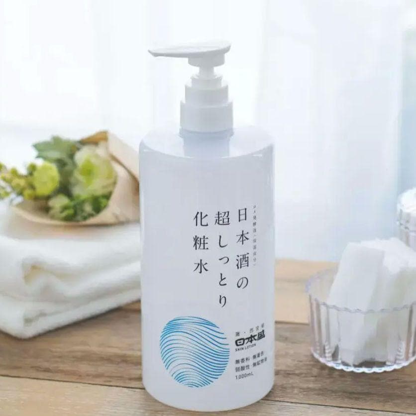 【新品未使用】日本盛 日本酒の超しっとり化粧水（1000mL）《3本セット》