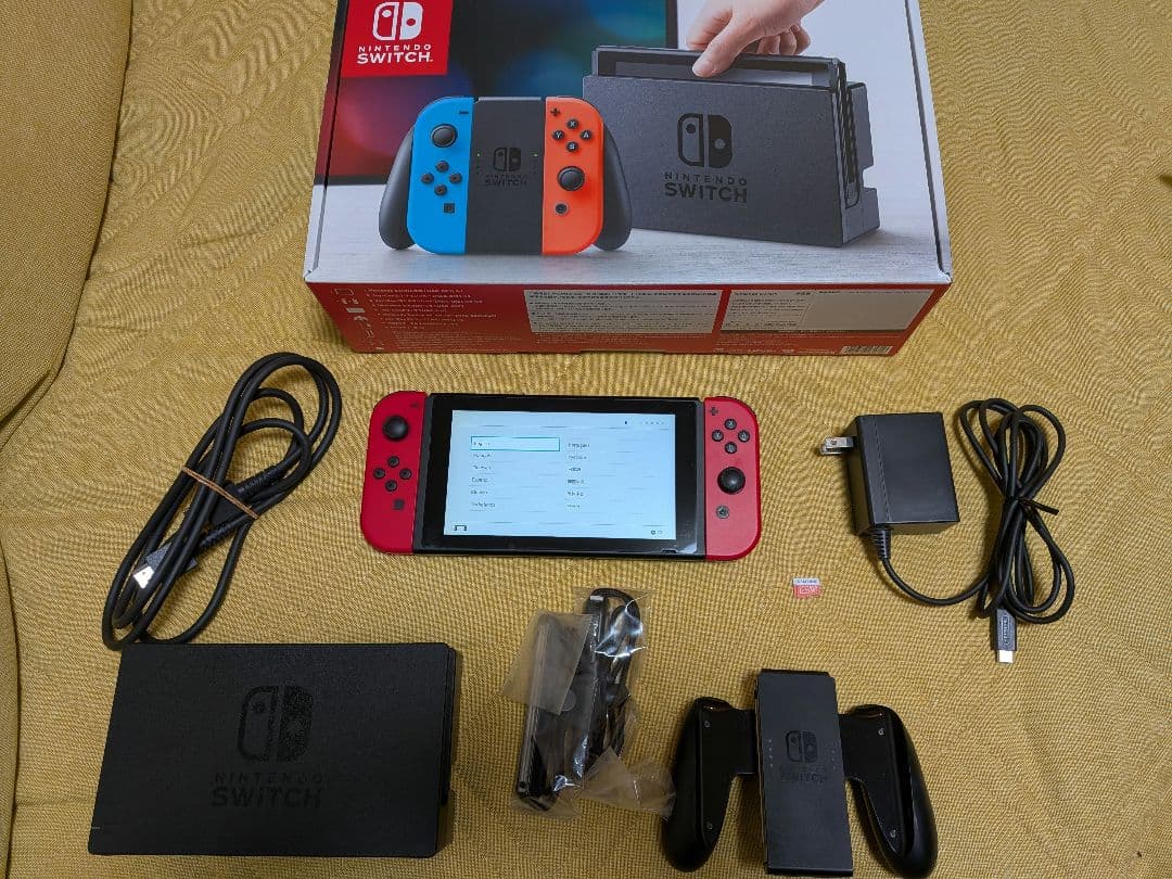 Nintendo Switch 本体 2017年製 SDカード付（128GB） Switch】Switch/Switch Lite用 MicroSD XC 128GB （SDカードアダプター