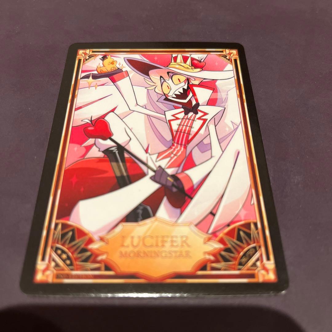 ハズビンホテル トレーディングカード ルシファー hazbin hotel - メルカリ