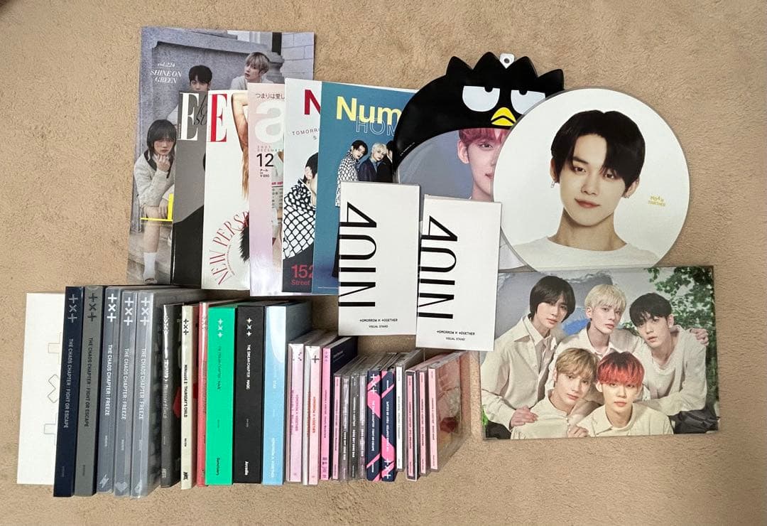 txt アルバム　トレカ　グッズ　まとめ売り txt アルバム トレカ まとめ売り - メルカリ