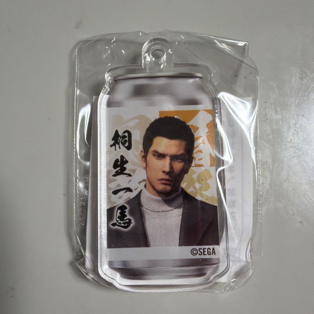 龍が如く 冠婚葬祭展 桐生一馬 アクリルチャーム サントリーコラボ缶