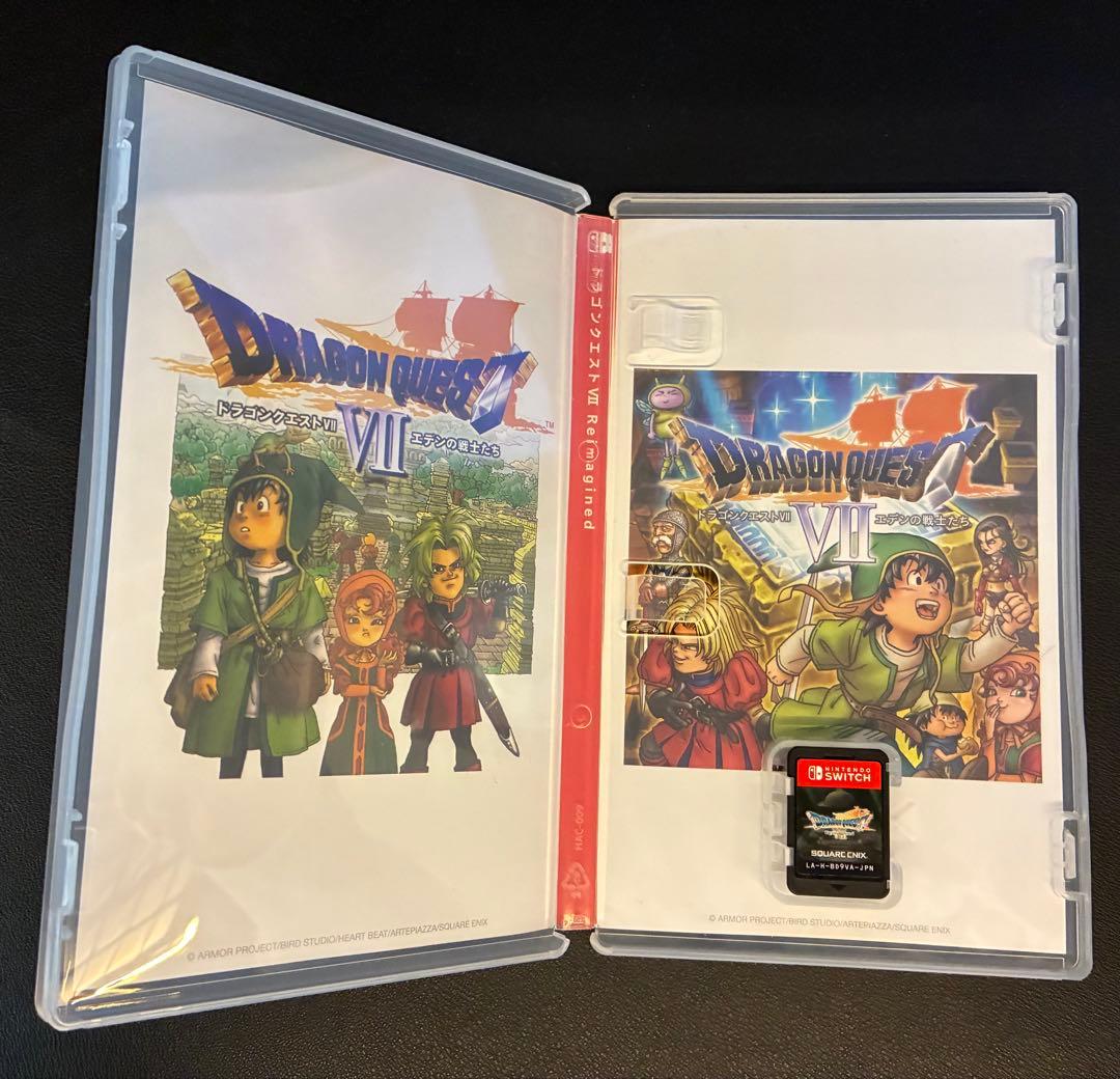 Switch ドラゴンクエスト7 Reimagined 早期購入特典未使用 - メルカリ
