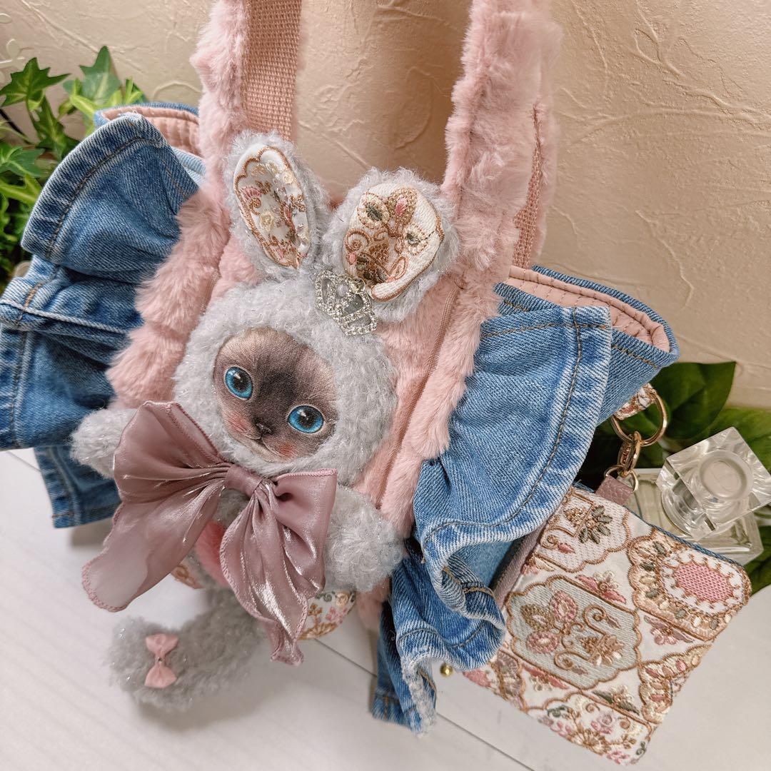 ☆*☆様 コヤンイサムチョン♡うさクラウディちゃんデニムリメイク