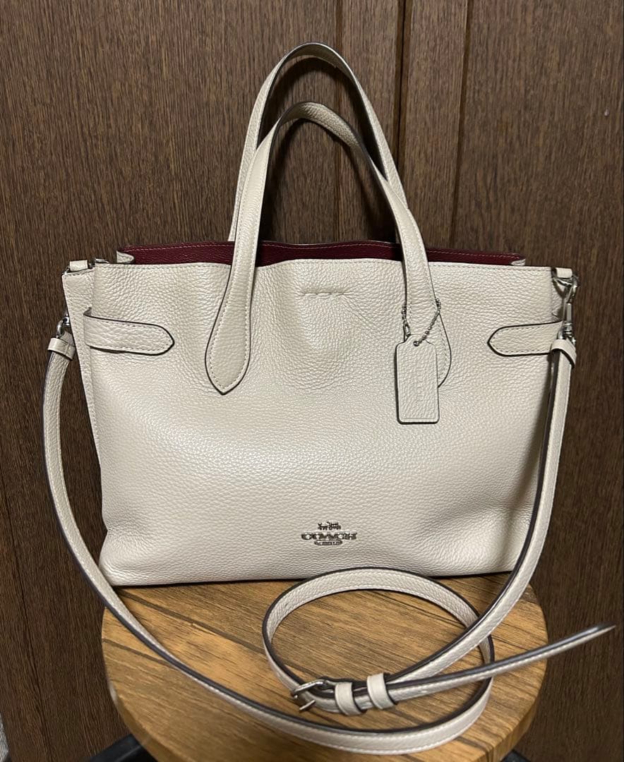 ★Coach/コーチ/ハンナ キャリーオール-美品★ 公式】コーチアウトレット | ハンナ キャリーオール・コーチ