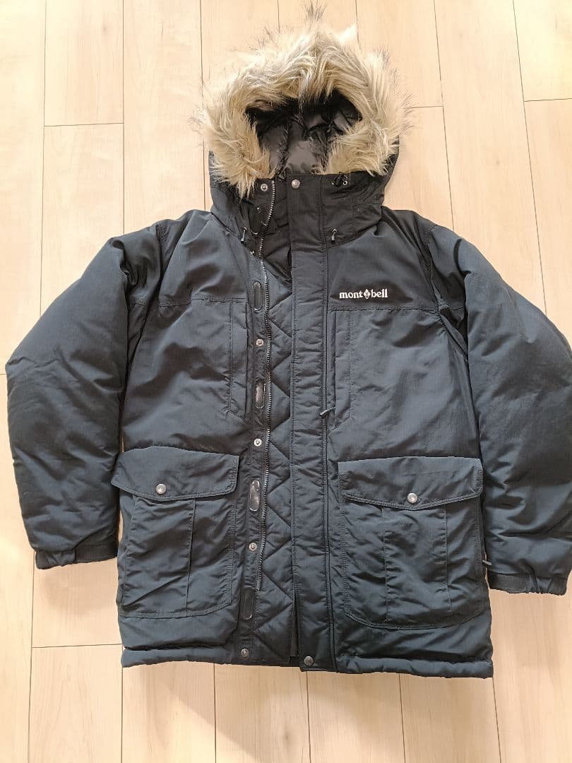 mont-bell モンベル ローガンダウンパーカ 黒 Mサイズ - メルカリ