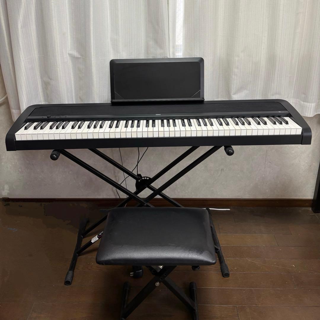 年始年始限定！！KORG B1 電子ピアノ 88鍵 認知症予防/お子様練習に