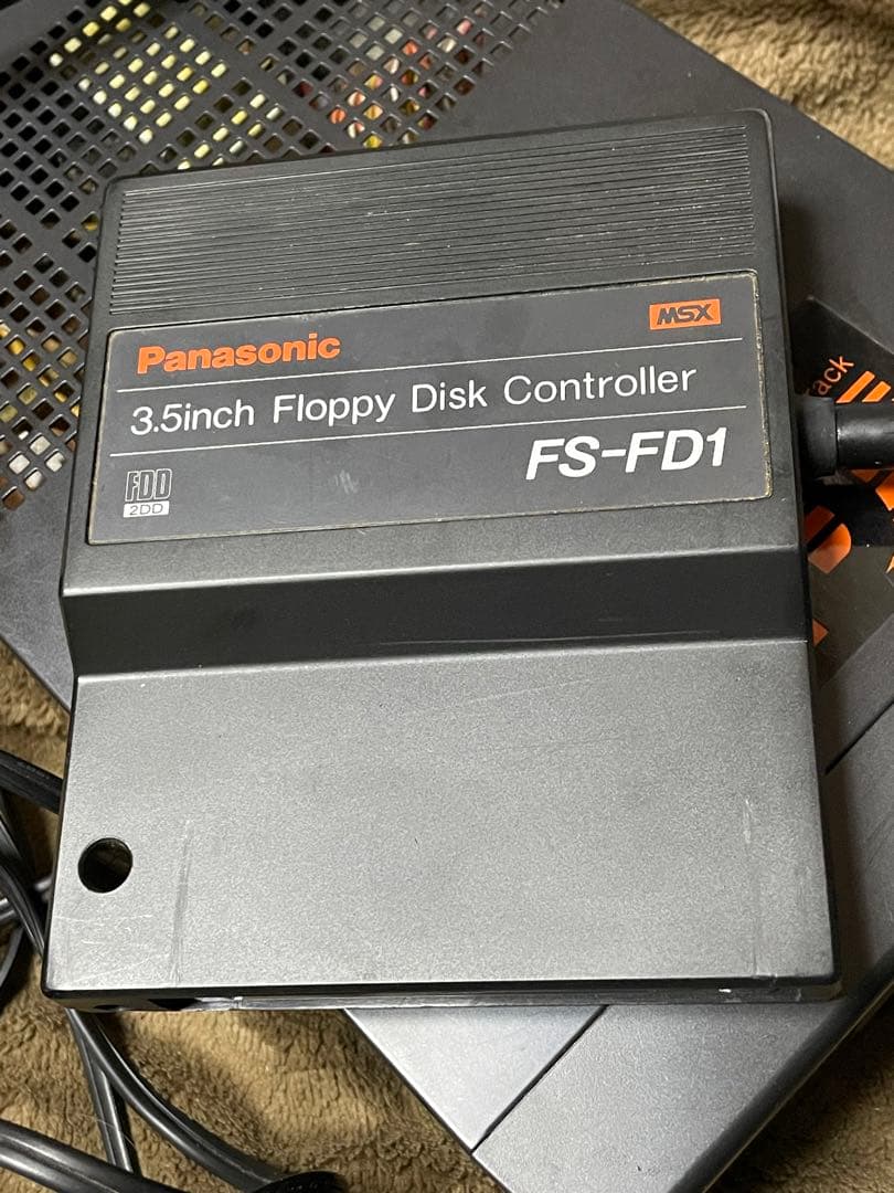 MSX 3.5インチ フロッピーディスクドライブ FS-FD1 ジャンク - メルカリ
