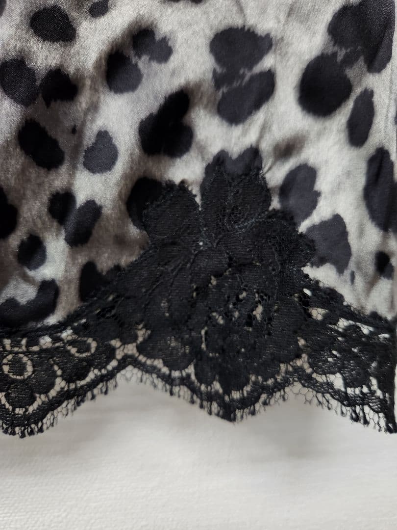 68408 DOLCE&GABBANA レオパード レース キャミソール - メルカリ