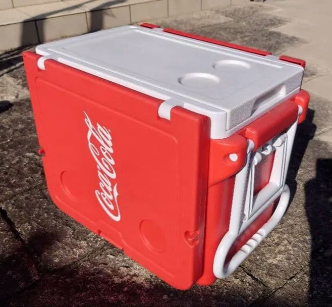 【miyabi】Coca-Cola クーラーボックス テーブルセット コカコーラ クーラーボックス 最大18缶 13L レトロ Coca Cola Vintage