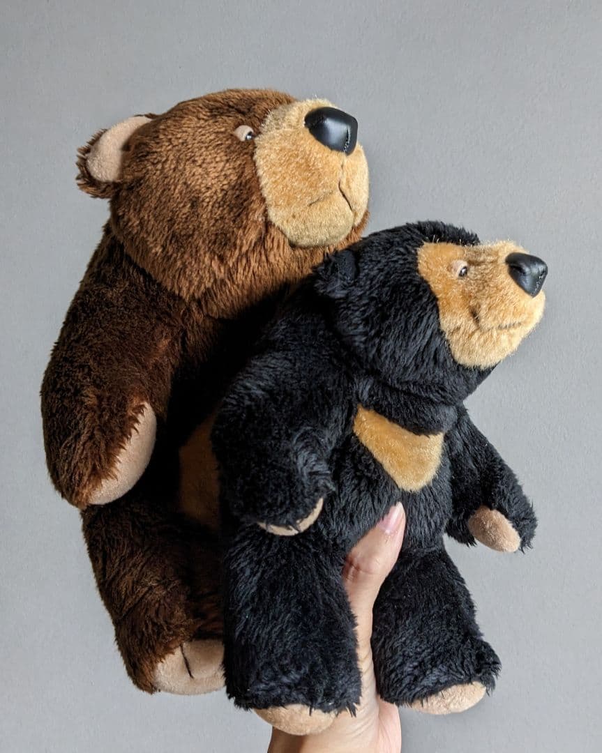 モンスイユ マレーちゃん ヒグマくん ぬいぐるみ マレーグマテディベア