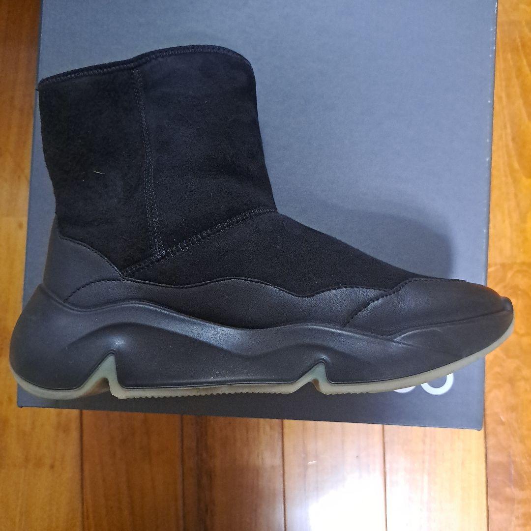 エコー　ムートンブーツ（ブラック）24.5cm