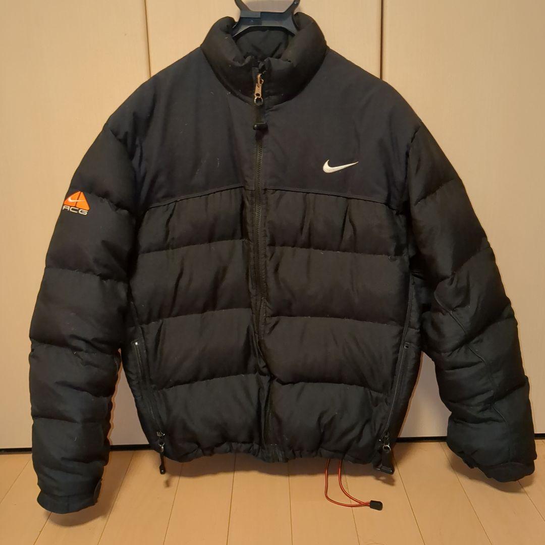 希少 Nike acg 90s ダウンジャケット 旧ブランドロゴ - メルカリ