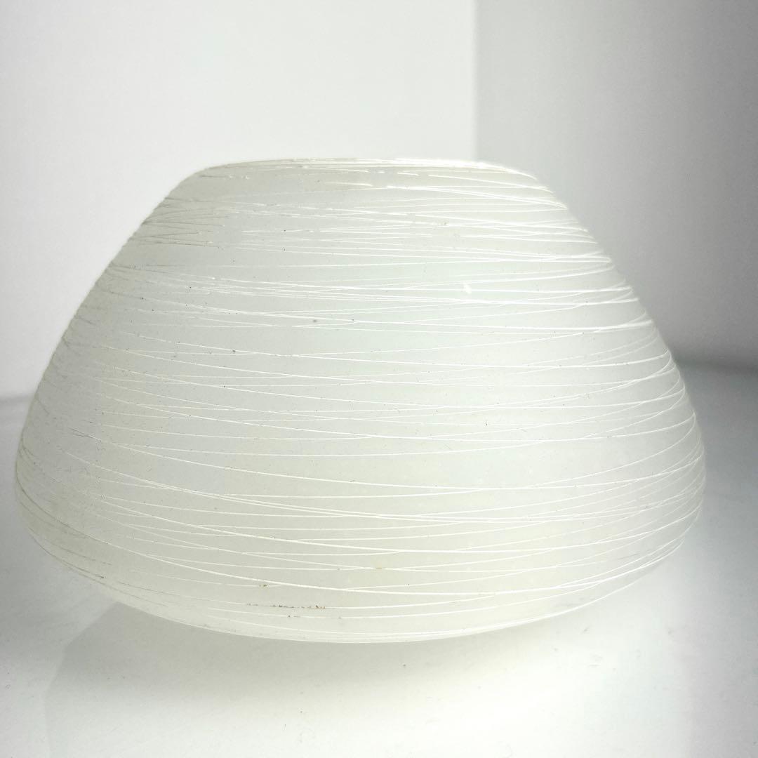 希少昭和レトロ✨未使用 保管品 山田照明 糸巻きガラス ペンダント