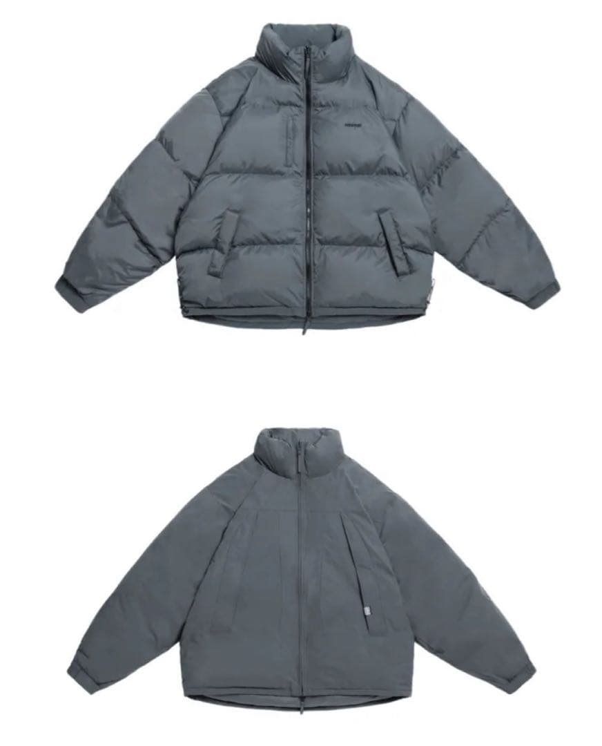 26年新作 PERSEVERE DOWN パーシビア リバーシブル ダウン 灰2 - メルカリ