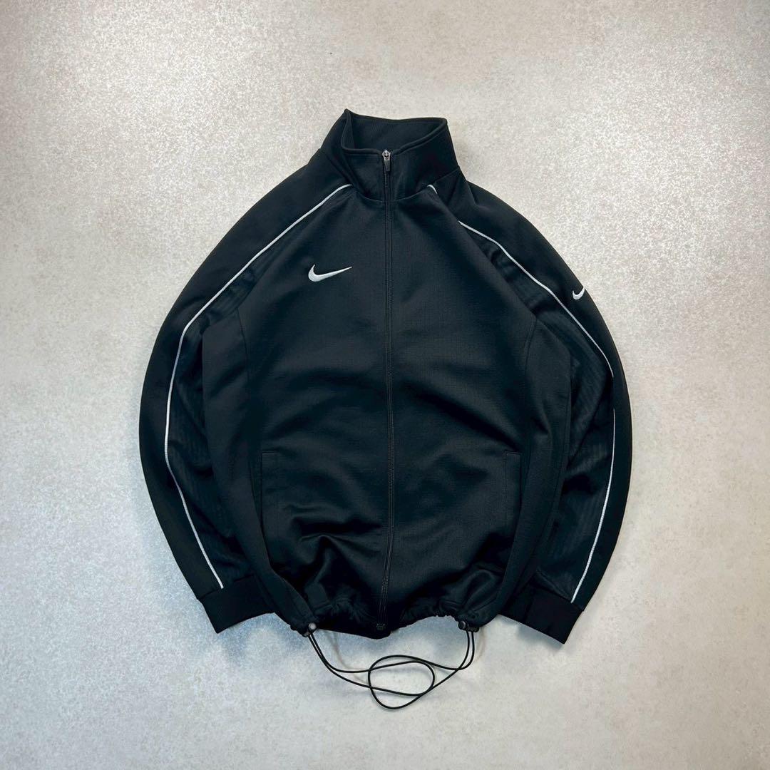 00s NIKE トラックジャケット ブラック archive y2k - メルカリ