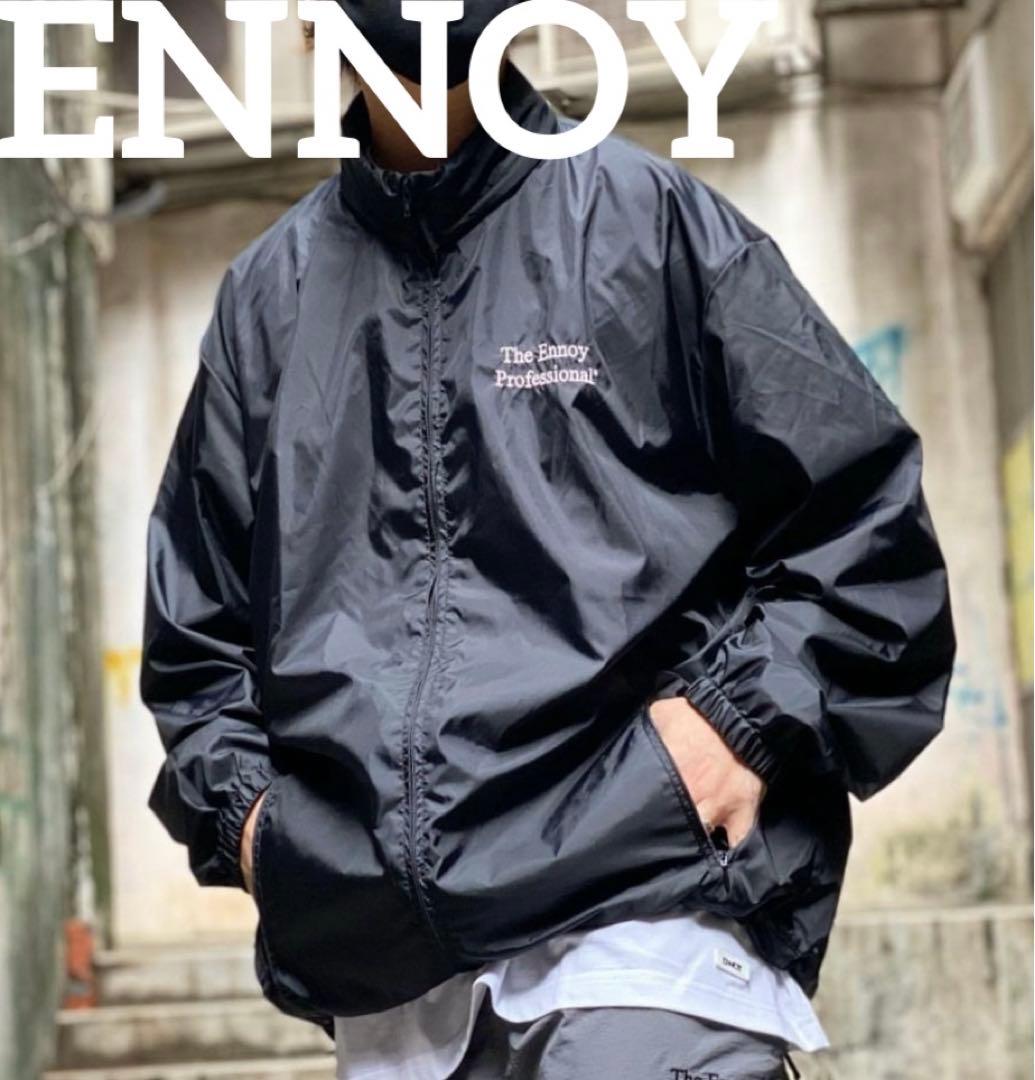 ENNOY PACKABLE NYLON JACKET 黒 L - メルカリ