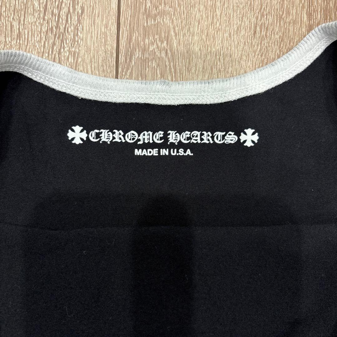 お福《新品未使用》クロムハーツ　レディース　キャミソール L ブラック