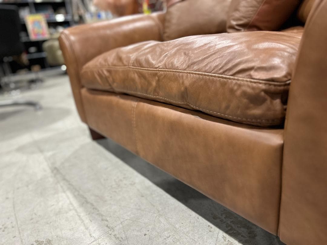 HALO / ハロ｜GIL ギルソファ｜1.5P レザー ラブソファ｜総本革