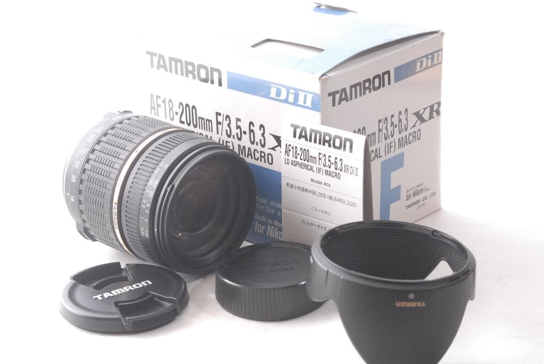 ニコン用タムロン AF18-200mm Di II MAC 未使用新品 楽天市場】tamron af18-200mm f3.5-6.3 xr diii ニコン用の通販