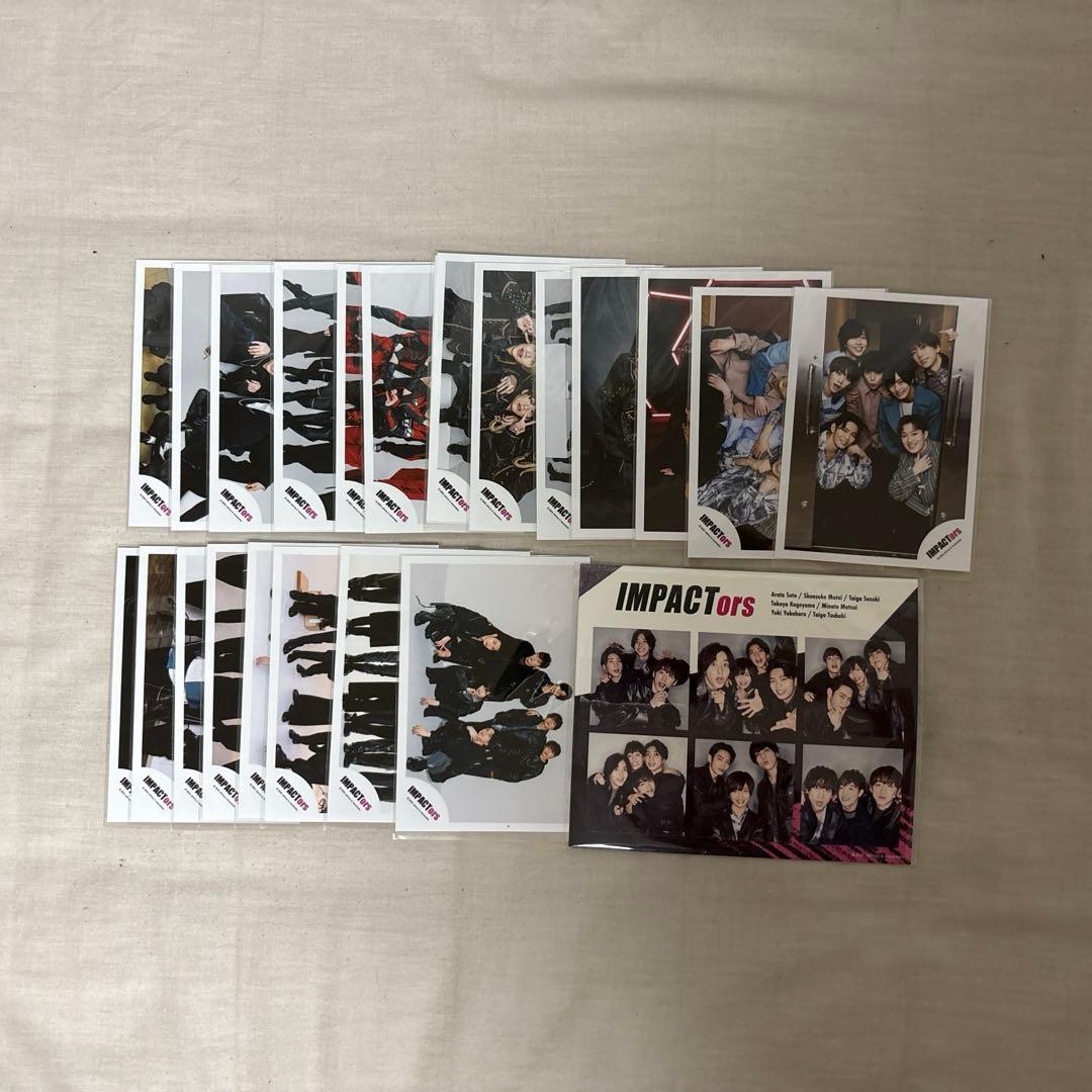 IMPACTors 公式写真 集合 オフショ 21枚セット ステッカーセット付き