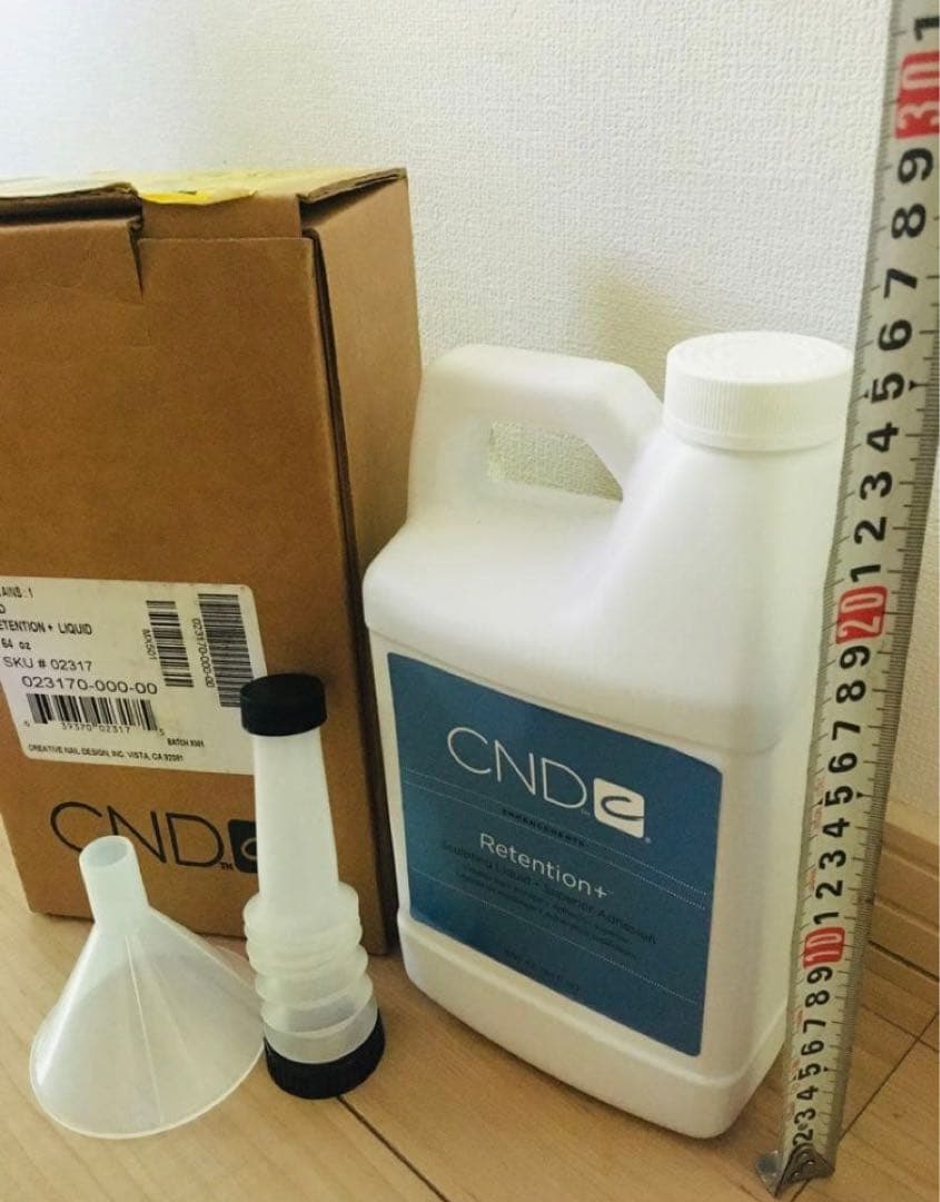 ネイルアクリルリキッド大容量CNDリテンションプラス 64oz 1.9L