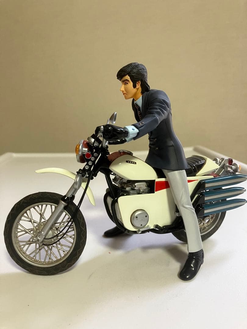 激レア 仮面ライダー旧1号 本郷猛&サイクロン号 オープニングver