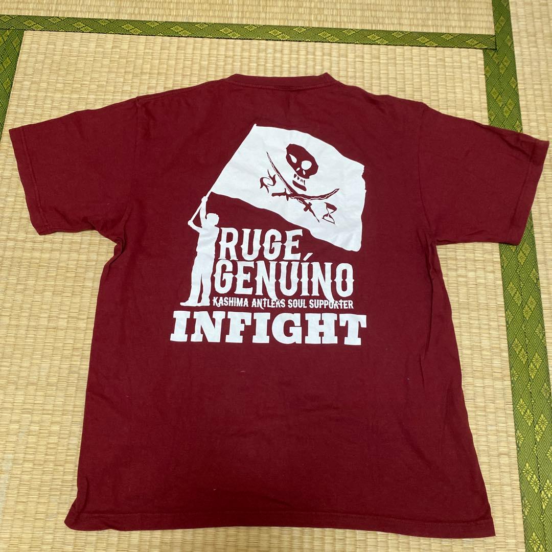 鹿島アントラーズ インファイト Tシャツ IN FIGHT - メルカリ