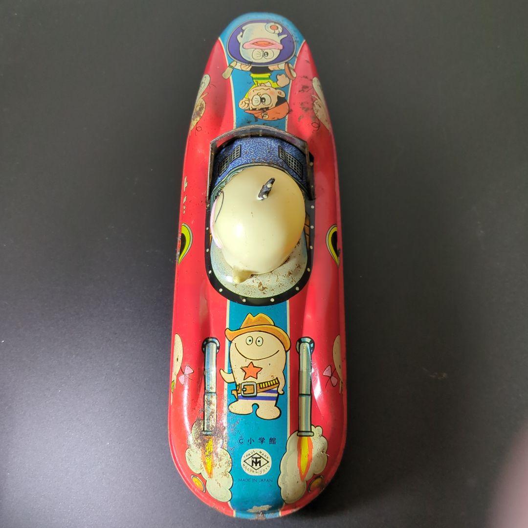 昭和レトロ オバケのQ太郎 オバQ レースカー ブリキ - メルカリ