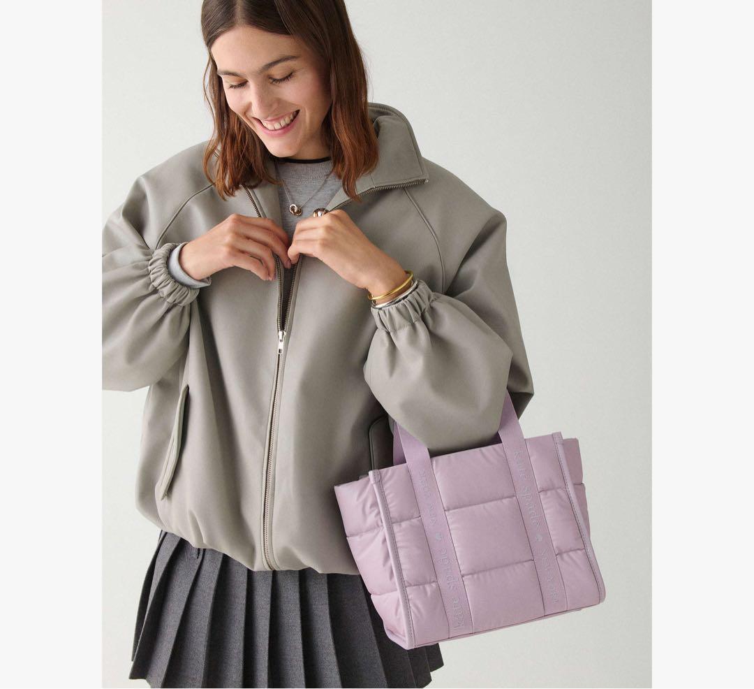 ケイトスペード ハンドバッグ キップ パフィー スモール トート 2way