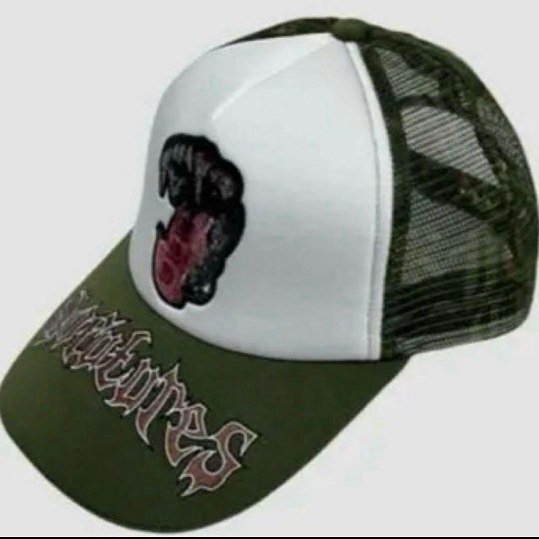 新品未使用】 ❤️AMNJX HRDキャップ ☆ 平本蓮 ☆ ホワイト/カーキ