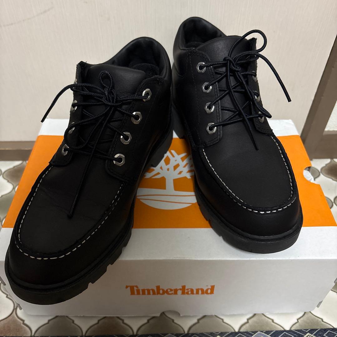 ほぼ新品 Timberland ショートブーツ (ブラック) Timberland（ティンバーランド） 爆買 メンズ ショートブーツ 防水 本