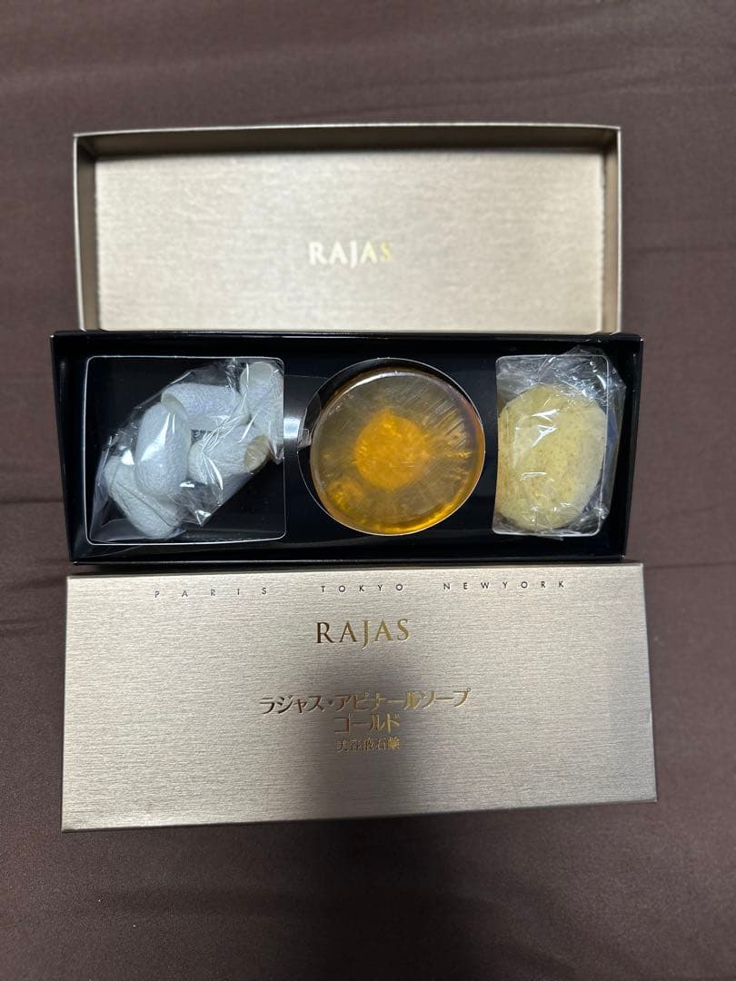 RAJASラジャス アピナールソープゴールド 2個 - メルカリ