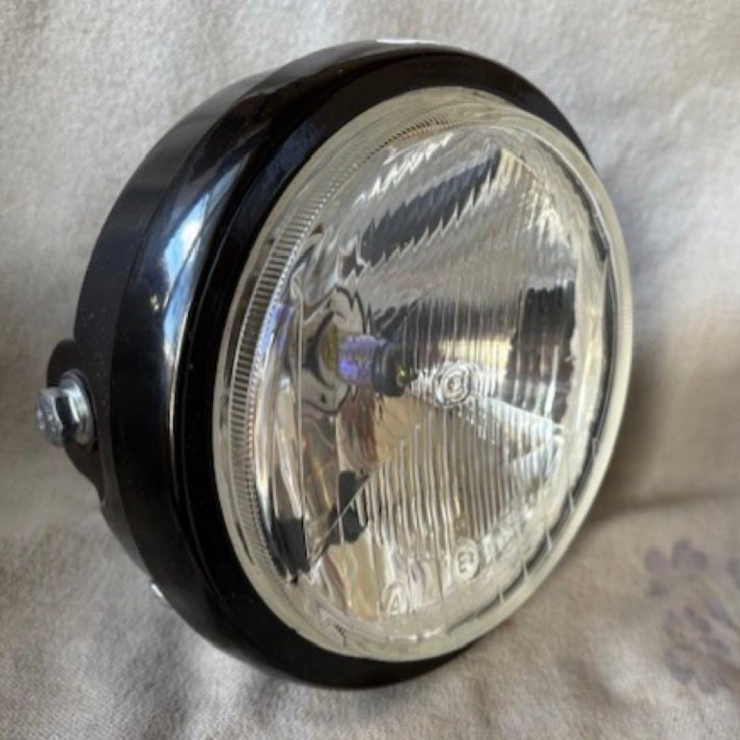 初期 凹み シビエ cb400f.当時 .ヘッドライトケース付き - メルカリ