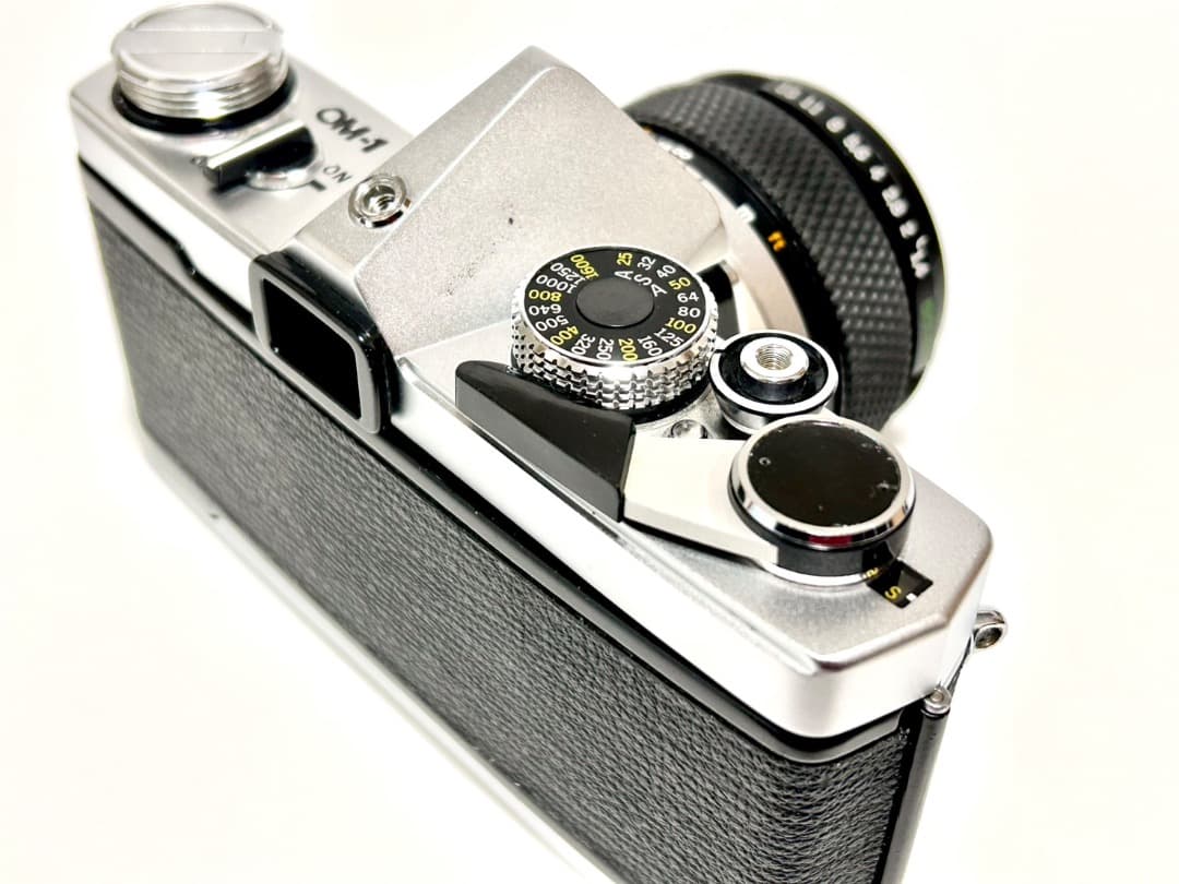美品☆露出計,ストロボ以外完動 OLYMPUS OM-1 + 50mm F1.4 - メルカリ