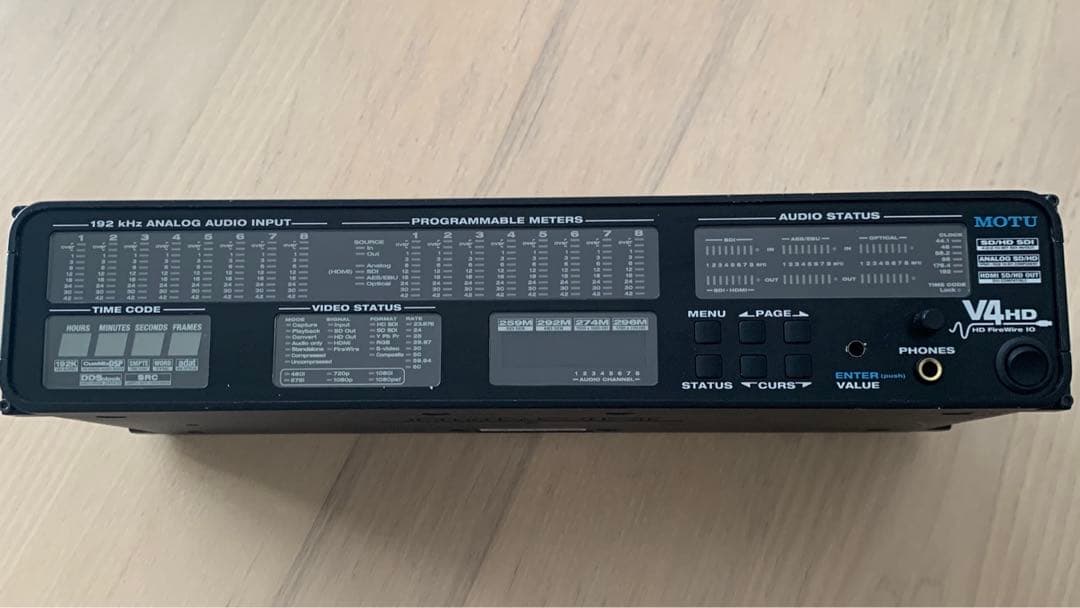 MOTU 4HD オーディオ-ビデオインターフェイス 音質とコスパでおすすめなオーディオインターフェイス、MOTU M4