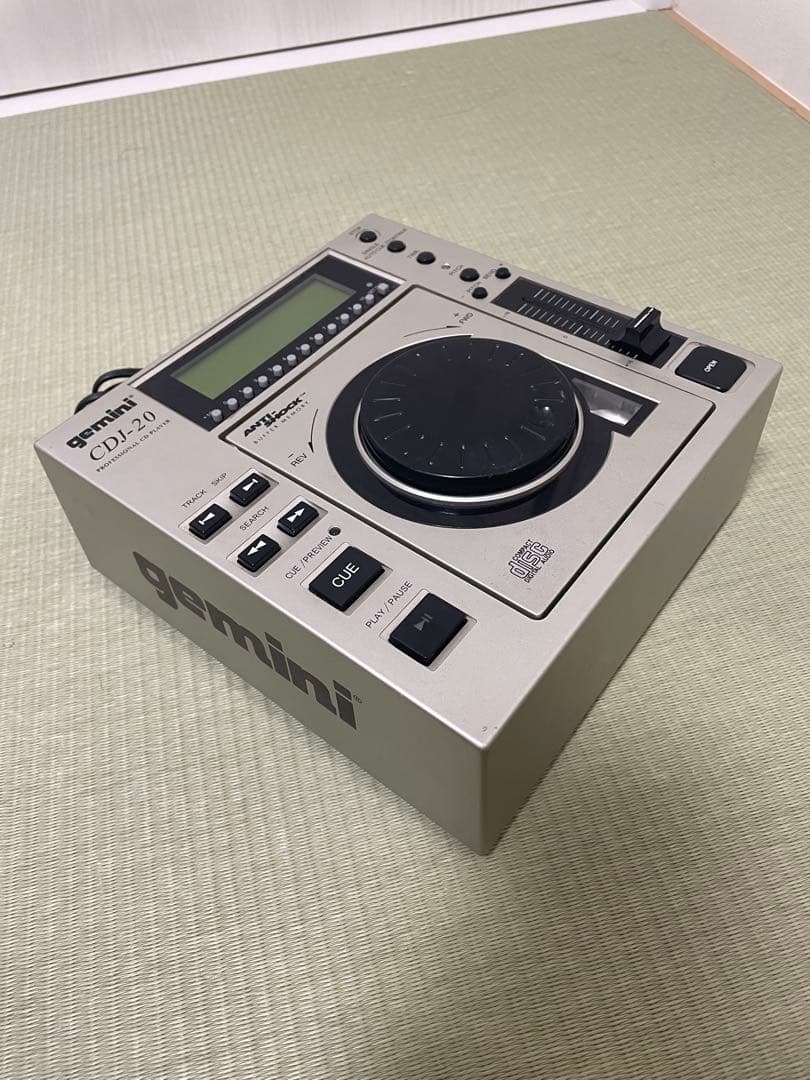 gemini CDJ-20 シルバー CDプレーヤー ジャンク 即日発送！ - メルカリ