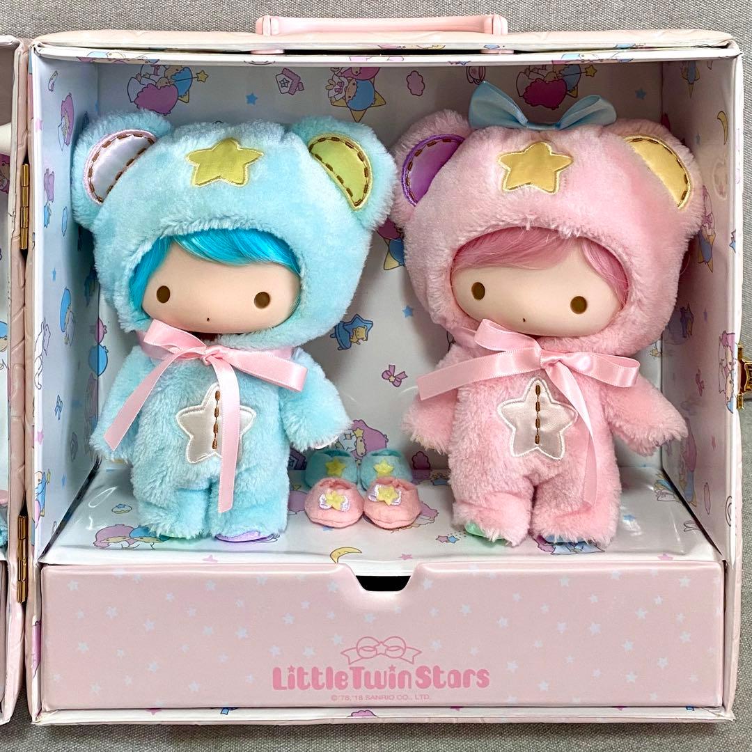 キキララ ソフビドールセット トランク 着ぐるみ 一式 リトルツイン