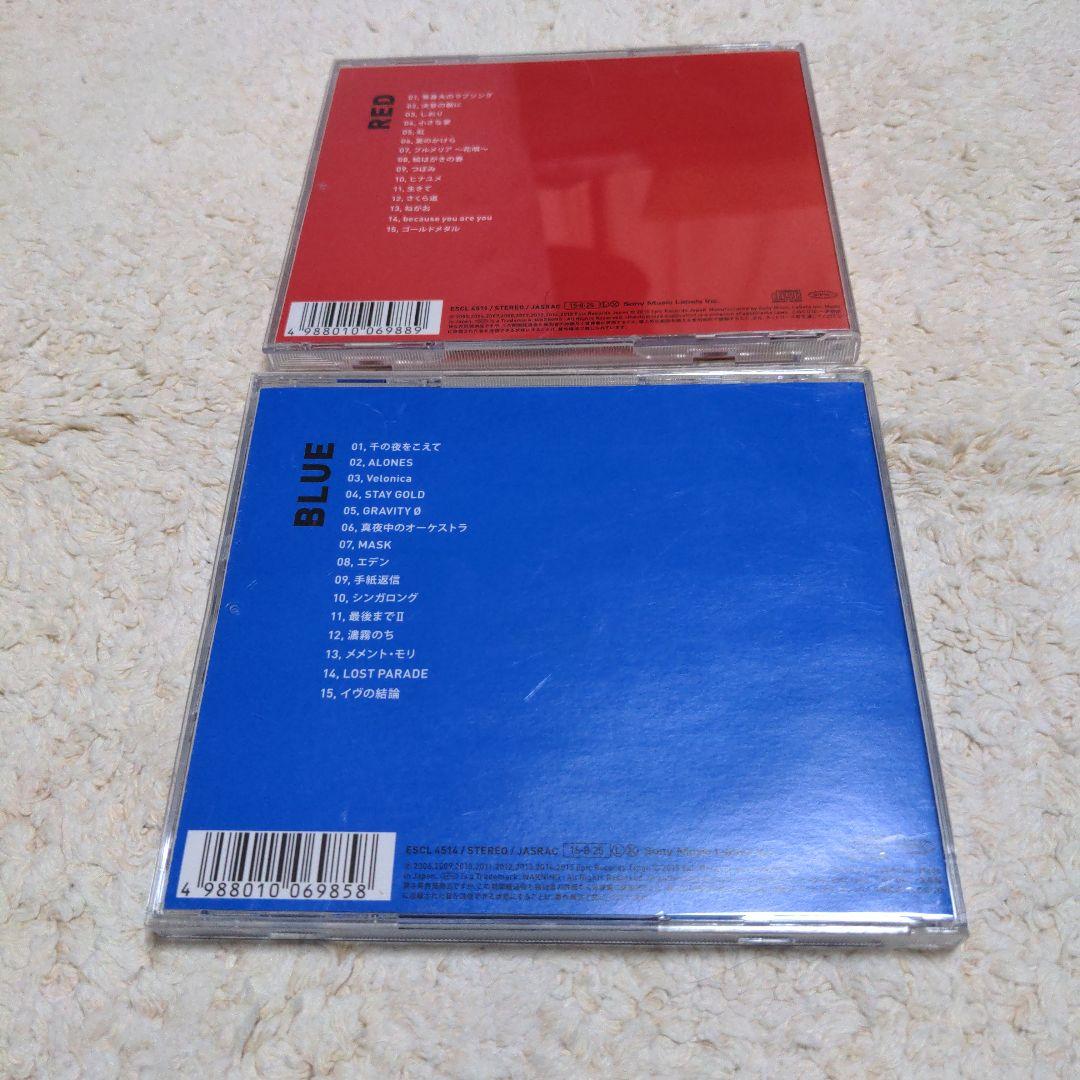 AquaTimez 10thアニバーサリーベスト RED&BLUE セット - メルカリ