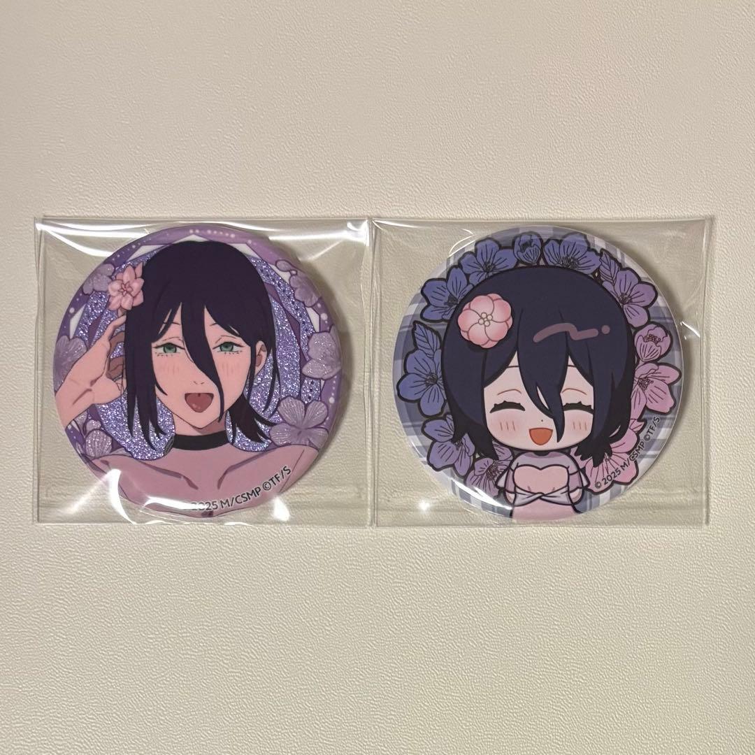 チェンソーマン グリッター缶バッジ ミニキャラ缶バッジ レゼ - メルカリ