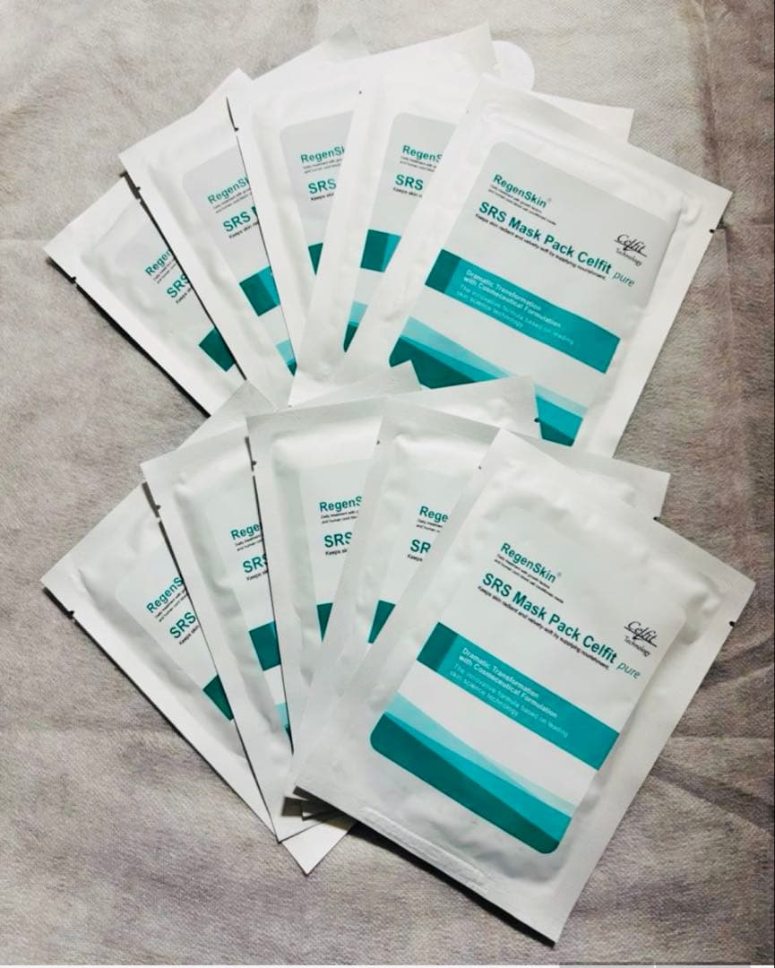 RegenSkin SRS Mask Pack 10枚 リジェンスキン SRSマスクパック セルフィットプラス 10枚set (成長