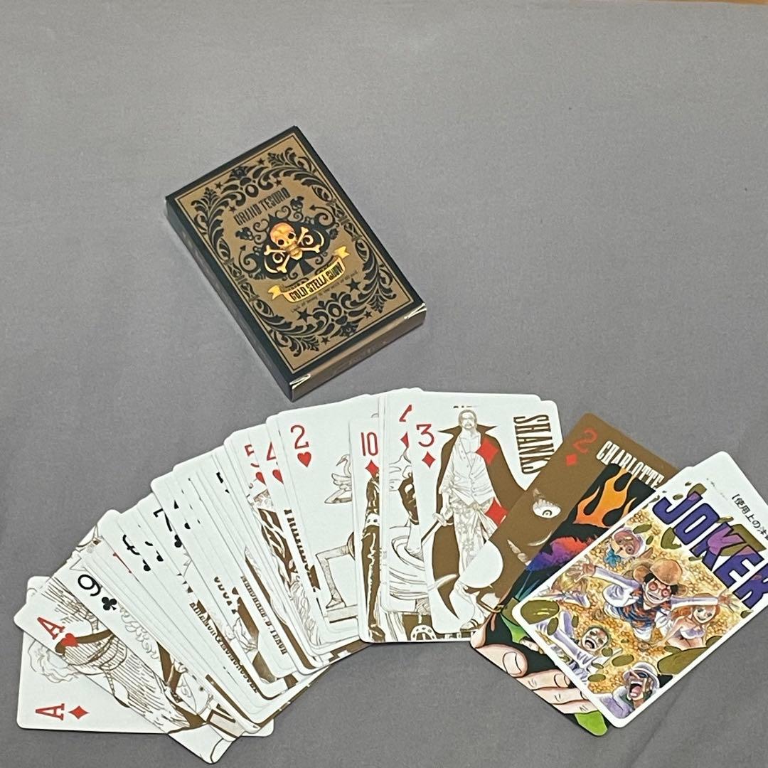 ワンピース フィルムゴールド 特典トランプ - メルカリ