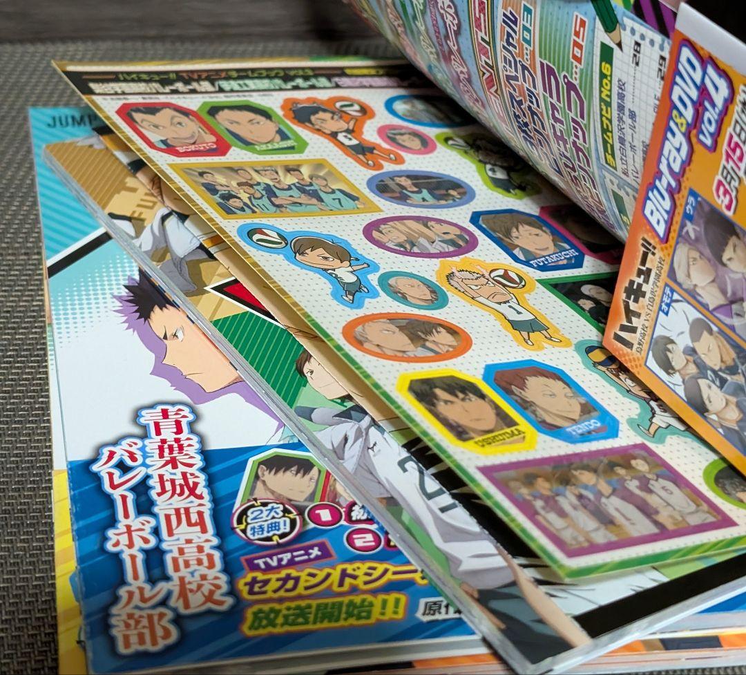 49冊】ハイキュー!! 1〜45巻 TVアニメチームブック/セイシュンメイカン