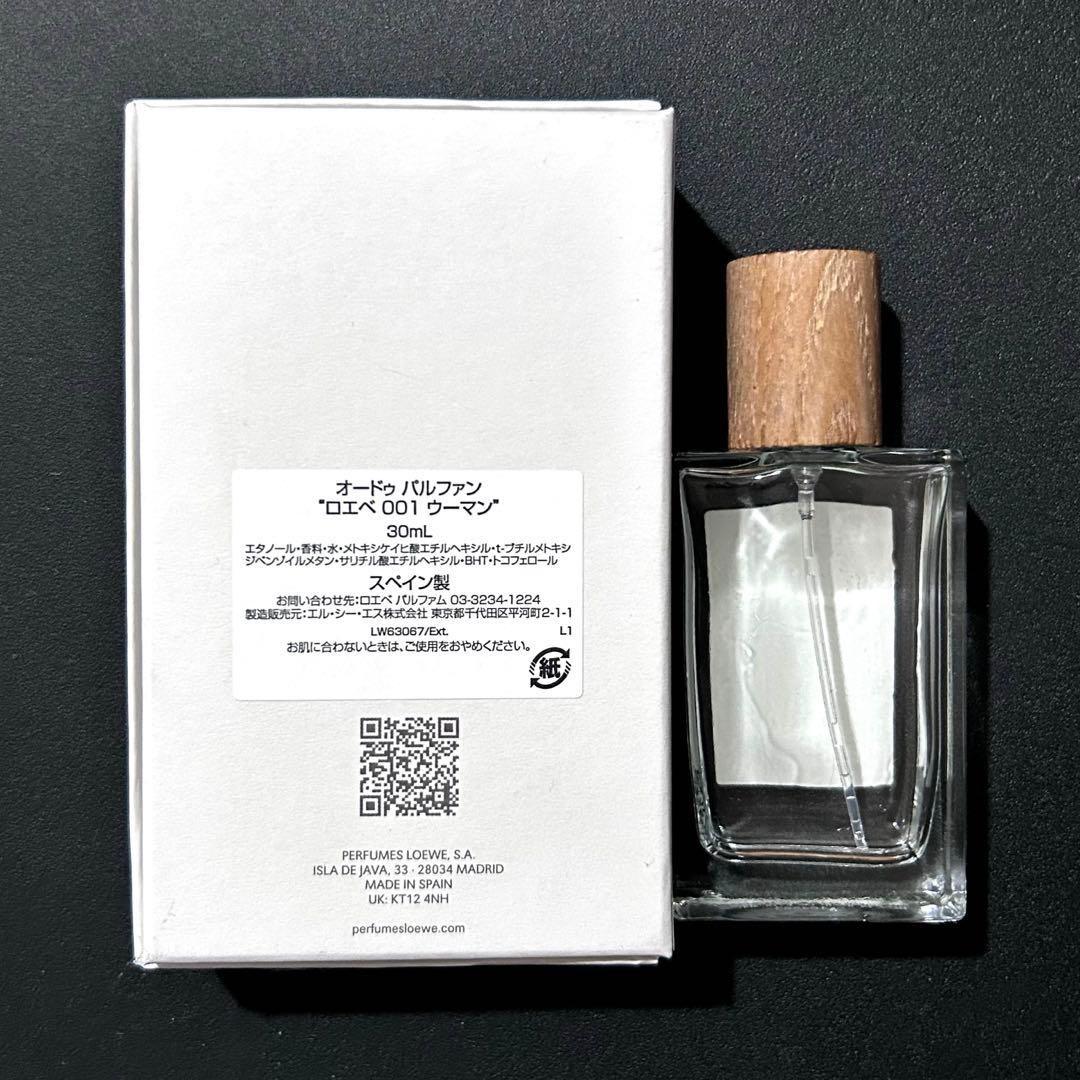 空瓶 LOEWE オードゥ パルファン WOMEN 001 30mL - メルカリ