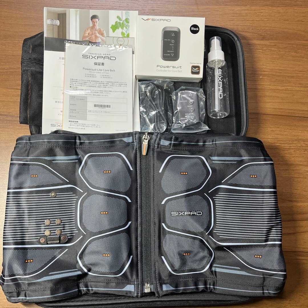SIXPAD パワースーツコアベルト 説明書・付属品付きの通販はau PAY