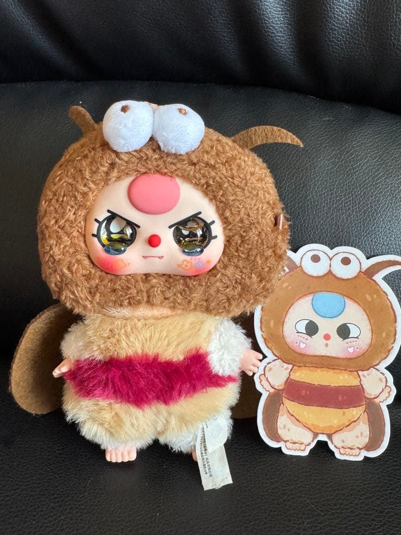 BabyThree虫シリーズ ゴキブリぬいぐるみ金色オイル流れる目