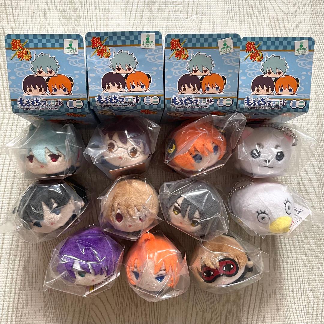 銀魂 もちもちマスコット ミニ コンプセット 特典付き ※箱なし - メルカリ