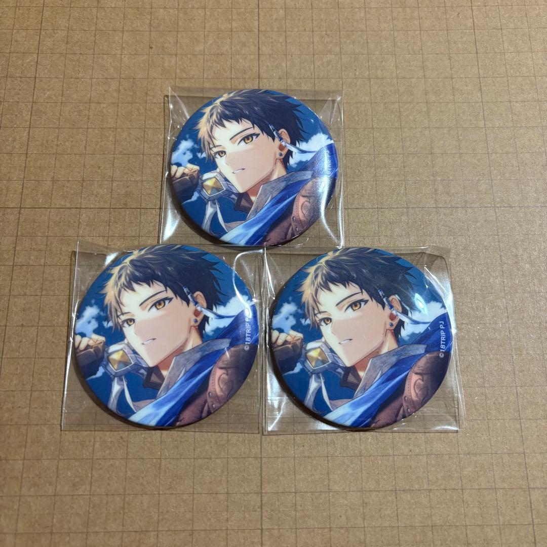 エイトリ 18TRIP キャラバッジコレクションVol.7 木ノ内太緒 缶バッジ