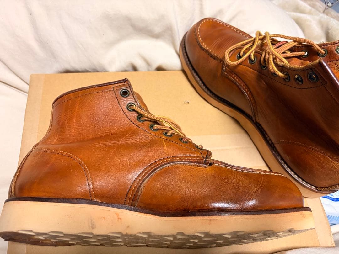 縦羽　02年製レッドウイング875 US9.5 27.5E ソール張り替え済み